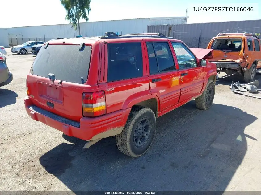 1996 Jeep Grand Cherokee Limited VIN: 1J4GZ78S7TC166046 Lot: 44468947