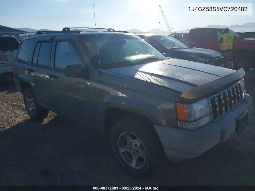 1997 Jeep Grand Cherokee Laredo/Tsi VIN: 1J4GZ58S5VC720482 Lot: 40372881