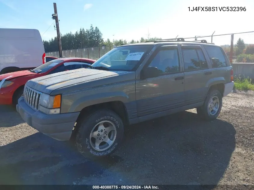 1997 Jeep Grand Cherokee Laredo/Tsi VIN: 1J4FX58S1VC532396 Lot: 40388775