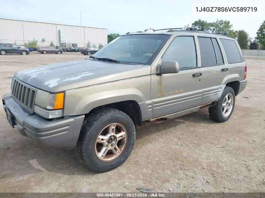 1997 Jeep Grand Cherokee Limited VIN: 1J4GZ78S6VC589719 Lot: 40457681