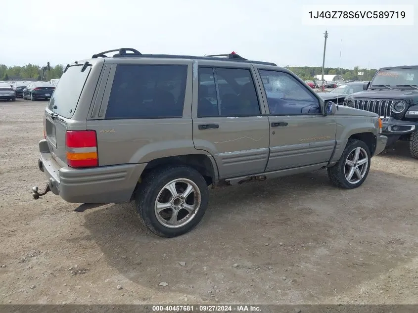 1J4GZ78S6VC589719 1997 Jeep Grand Cherokee Limited