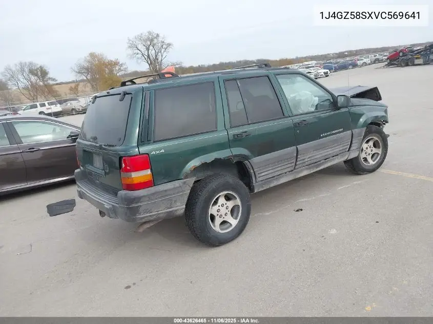 1J4GZ58SXVC569641 1997 Jeep Grand Cherokee Laredo/Tsi