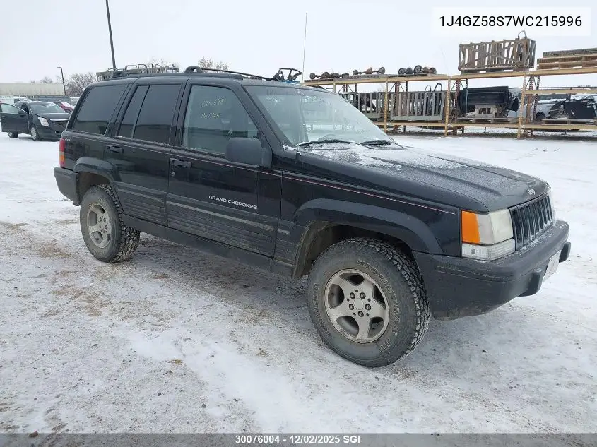 1J4GZ58S7WC215996 1998 Jeep Grand Cherokee Laredo/Tsi