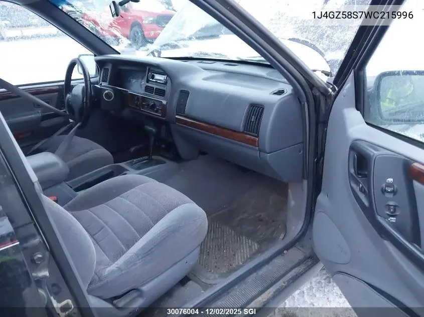 1J4GZ58S7WC215996 1998 Jeep Grand Cherokee Laredo/Tsi