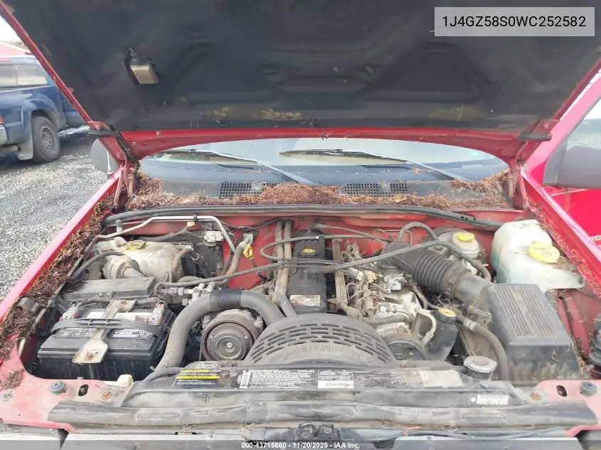1J4GZ58S0WC252582 1998 Jeep Grand Cherokee Laredo