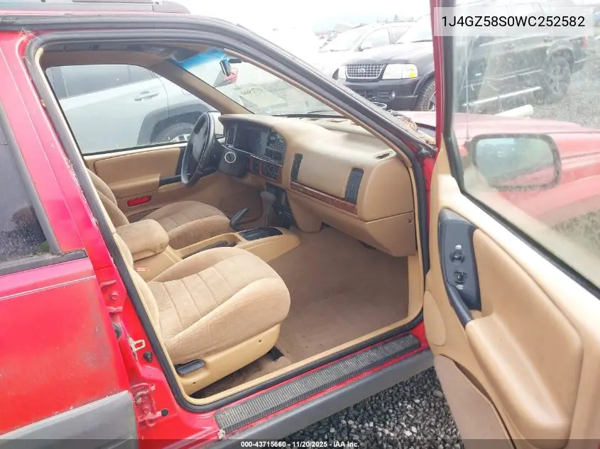 1J4GZ58S0WC252582 1998 Jeep Grand Cherokee Laredo