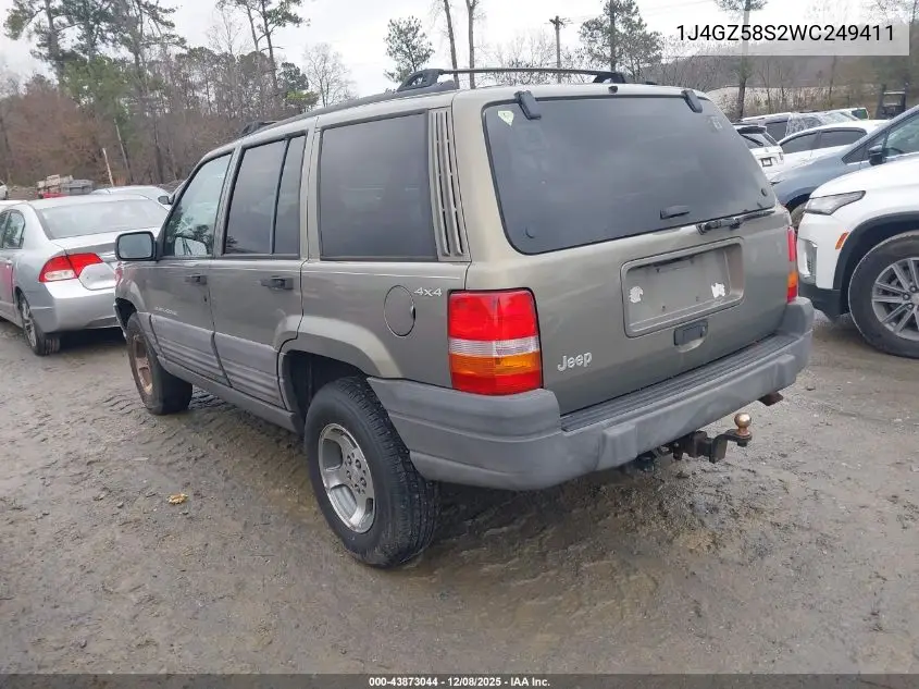 1J4GZ58S2WC249411 1998 Jeep Grand Cherokee Laredo
