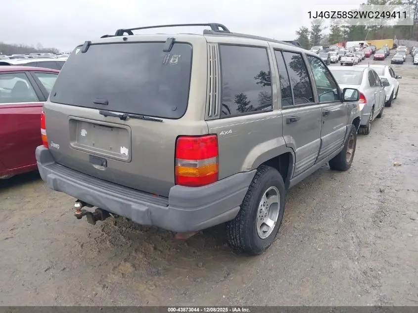 1J4GZ58S2WC249411 1998 Jeep Grand Cherokee Laredo