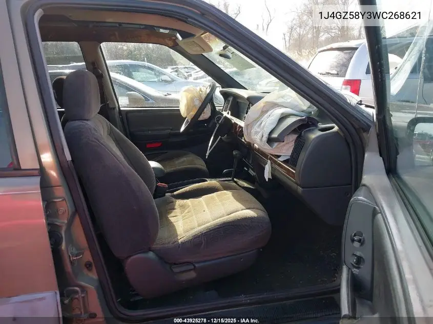 1J4GZ58Y3WC268621 1998 Jeep Grand Cherokee Laredo