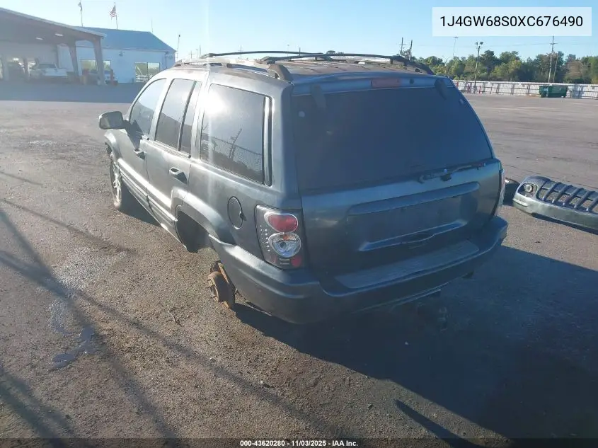 1J4GW68S0XC676490 1999 Jeep Grand Cherokee Limited