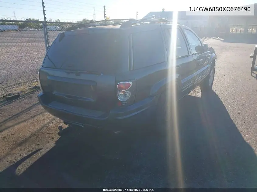 1J4GW68S0XC676490 1999 Jeep Grand Cherokee Limited