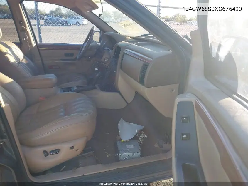 1J4GW68S0XC676490 1999 Jeep Grand Cherokee Limited