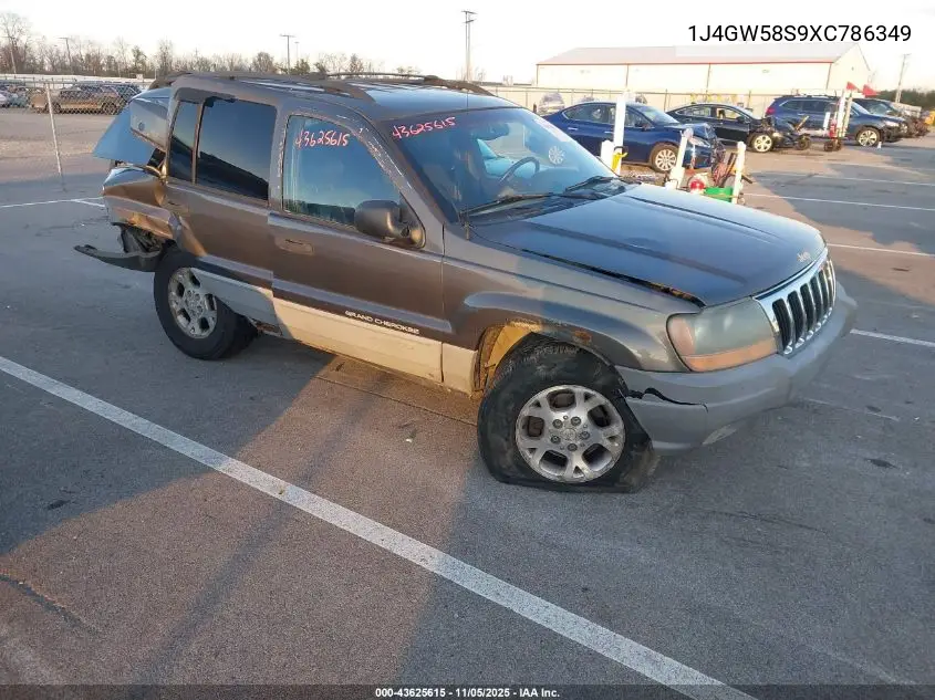 1J4GW58S9XC786349 1999 Jeep Grand Cherokee Laredo