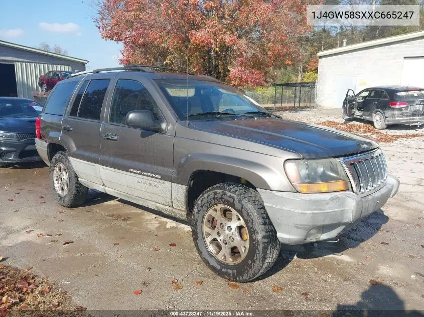 1J4GW58SXXC665247 1999 Jeep Grand Cherokee Laredo