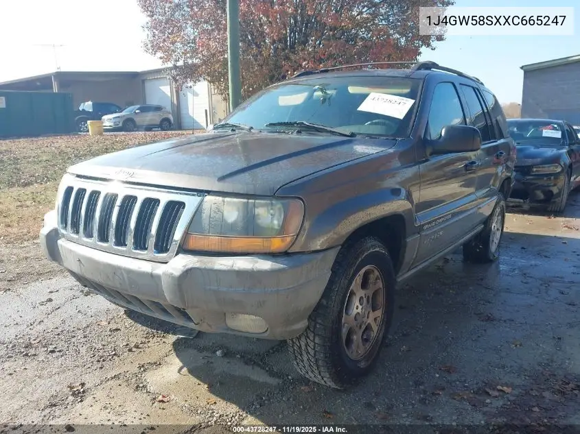 1J4GW58SXXC665247 1999 Jeep Grand Cherokee Laredo