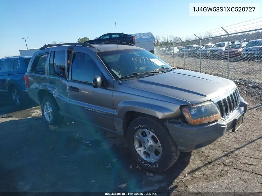 1J4GW58S1XC520727 1999 Jeep Grand Cherokee Laredo