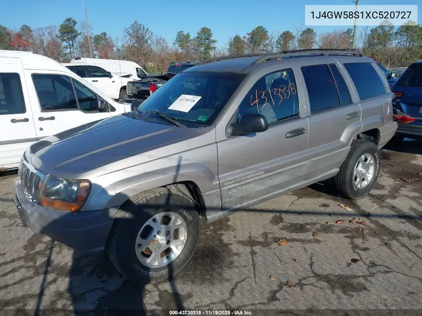 1J4GW58S1XC520727 1999 Jeep Grand Cherokee Laredo