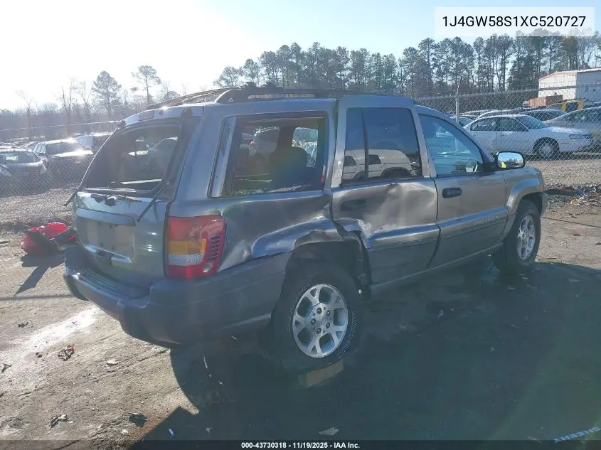 1J4GW58S1XC520727 1999 Jeep Grand Cherokee Laredo