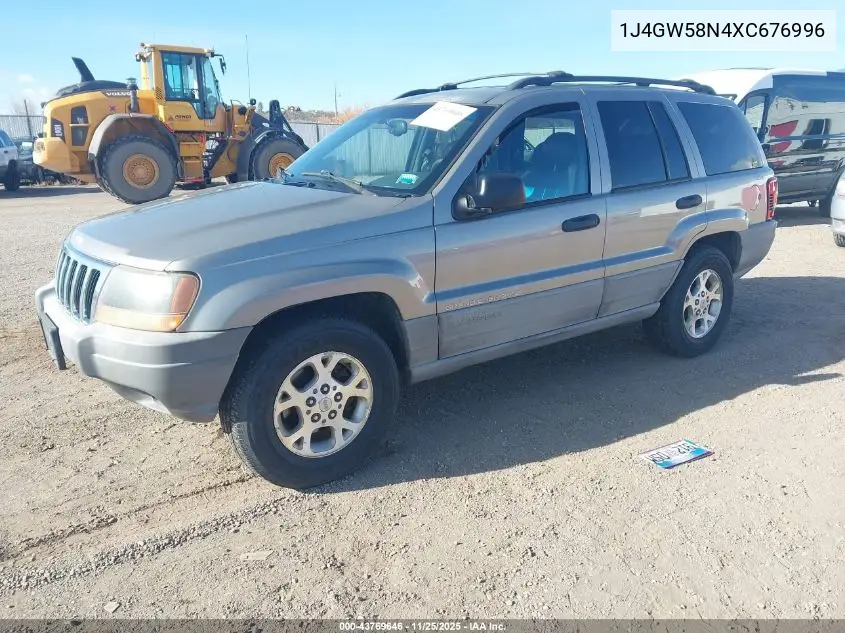 1J4GW58N4XC676996 1999 Jeep Grand Cherokee Laredo