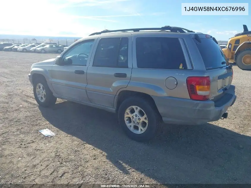 1J4GW58N4XC676996 1999 Jeep Grand Cherokee Laredo