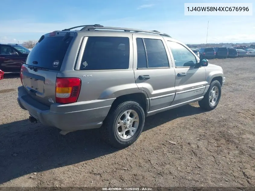 1J4GW58N4XC676996 1999 Jeep Grand Cherokee Laredo