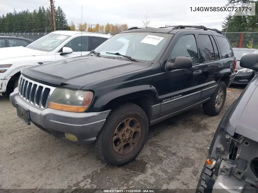 1J4GW58S6XC721779 1999 Jeep Grand Cherokee Laredo