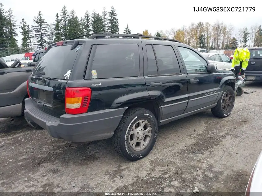 1J4GW58S6XC721779 1999 Jeep Grand Cherokee Laredo