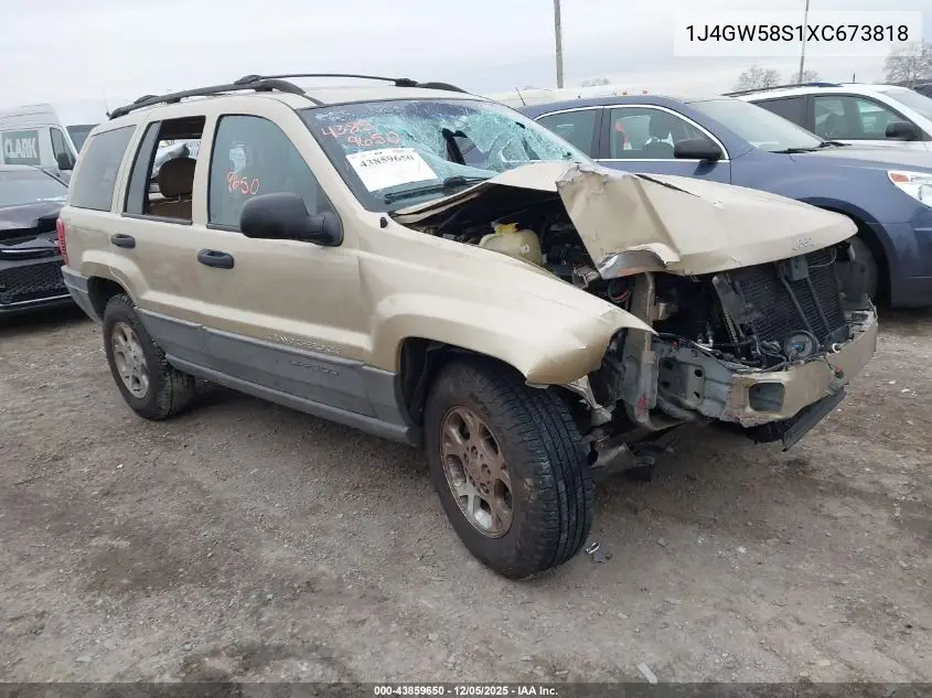 1J4GW58S1XC673818 1999 Jeep Grand Cherokee Laredo