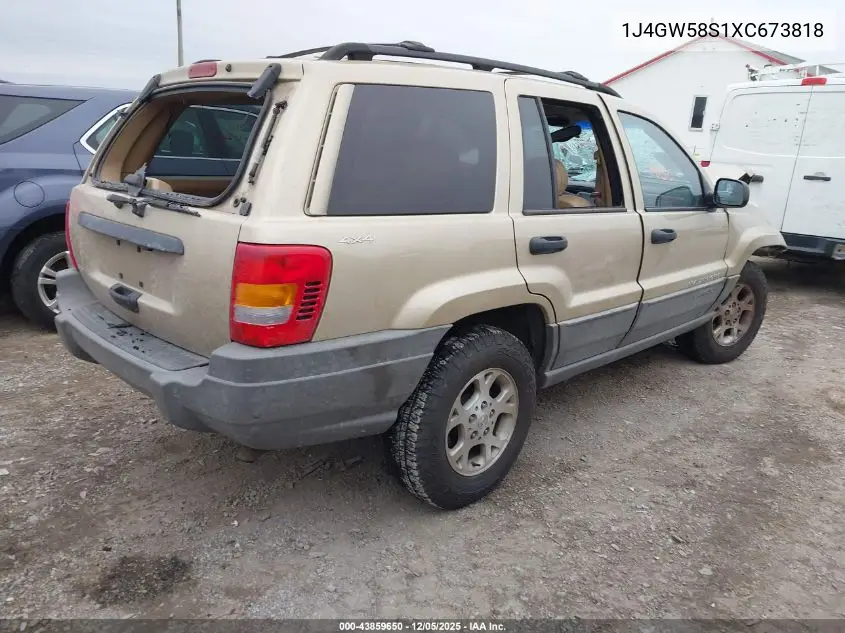 1J4GW58S1XC673818 1999 Jeep Grand Cherokee Laredo