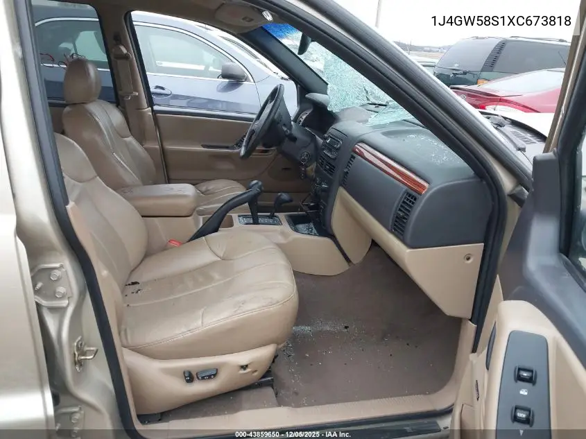 1J4GW58S1XC673818 1999 Jeep Grand Cherokee Laredo
