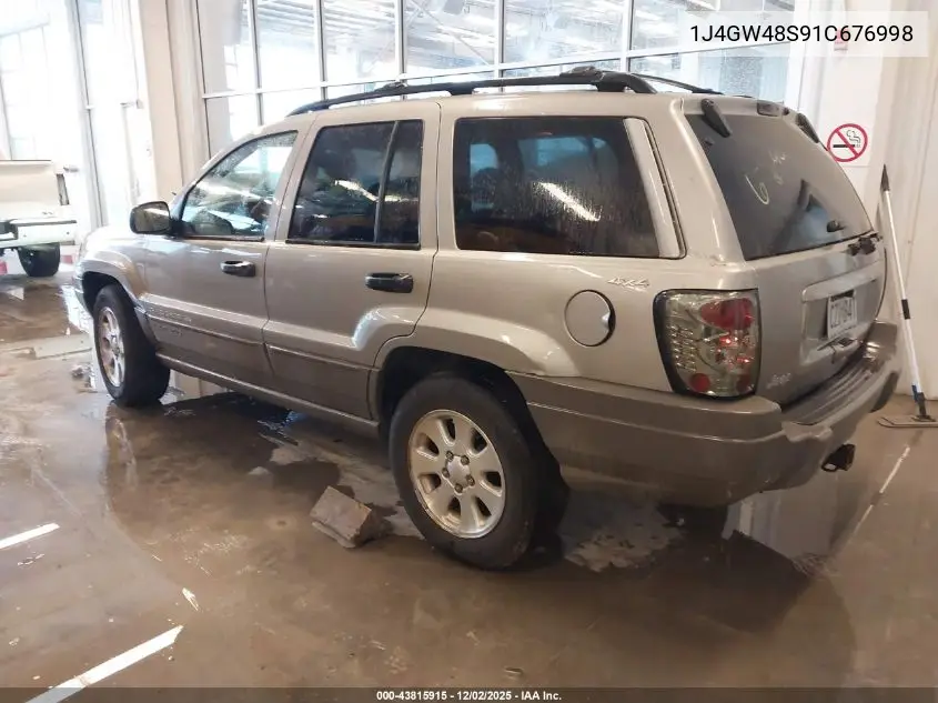 1J4GW48S91C676998 2001 Jeep Grand Cherokee Laredo