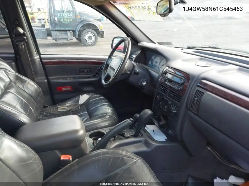 1J4GW58N61C545463 2001 Jeep Grand Cherokee Limited
