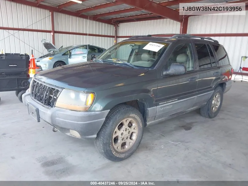 2002 Jeep Grand Cherokee Sport VIN: 1J8GW38N42C193956 Lot: 40437246