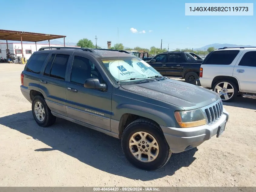 2002 Jeep Grand Cherokee Laredo VIN: 1J4GX48S82C119773 Lot: 40454420