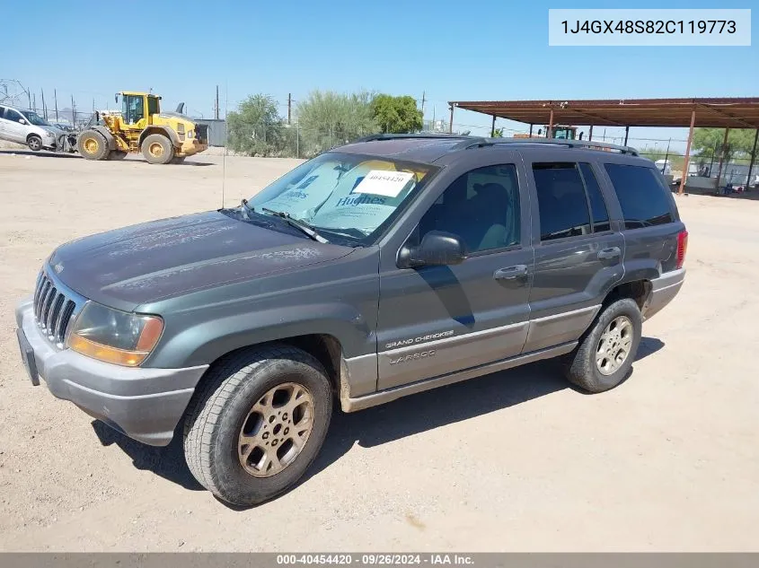 2002 Jeep Grand Cherokee Laredo VIN: 1J4GX48S82C119773 Lot: 40454420