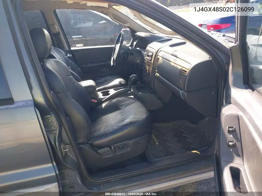 1J4GX48S02C126099 2002 Jeep Grand Cherokee Laredo