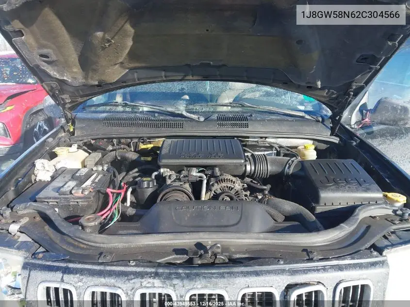 1J8GW58N62C304566 2002 Jeep Grand Cherokee Limited