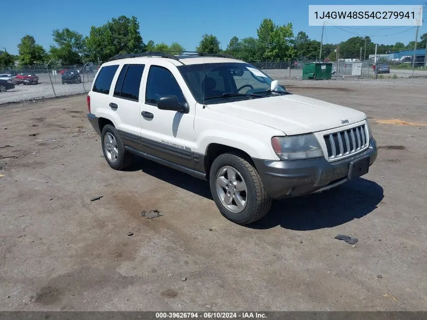 2004 Jeep Grand Cherokee Laredo VIN: 1J4GW48S54C279941 Lot: 39626794