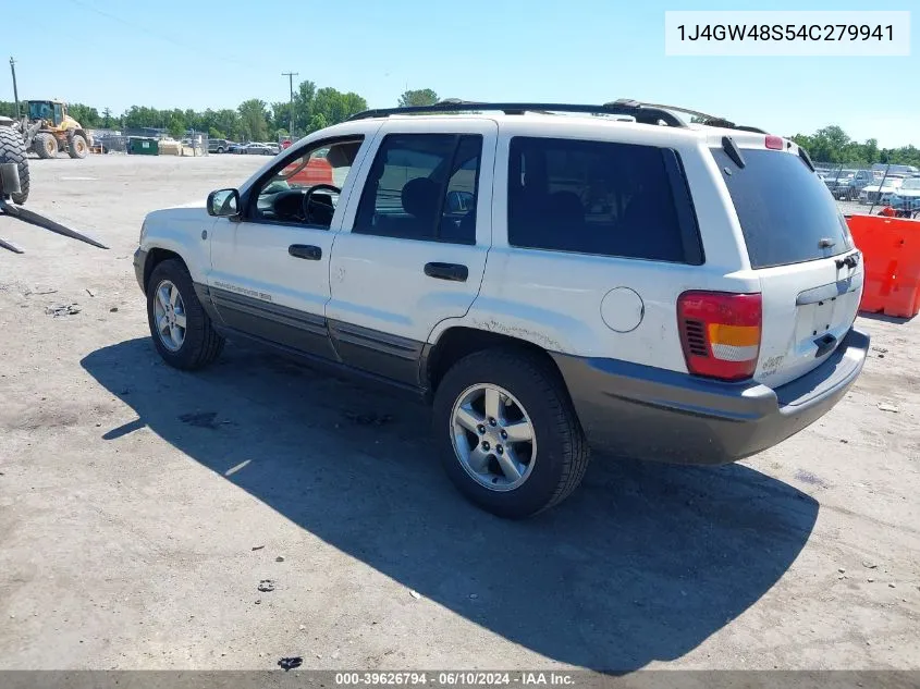 1J4GW48S54C279941 2004 Jeep Grand Cherokee Laredo