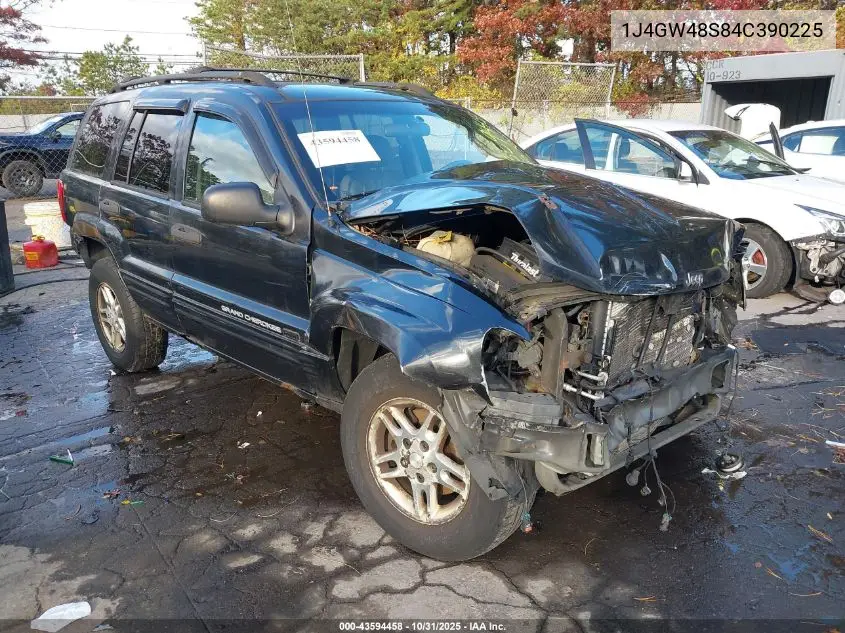 1J4GW48S84C390225 2004 Jeep Grand Cherokee Laredo
