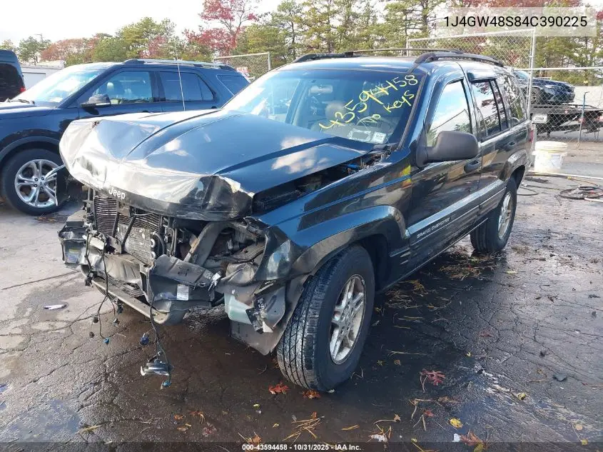 1J4GW48S84C390225 2004 Jeep Grand Cherokee Laredo