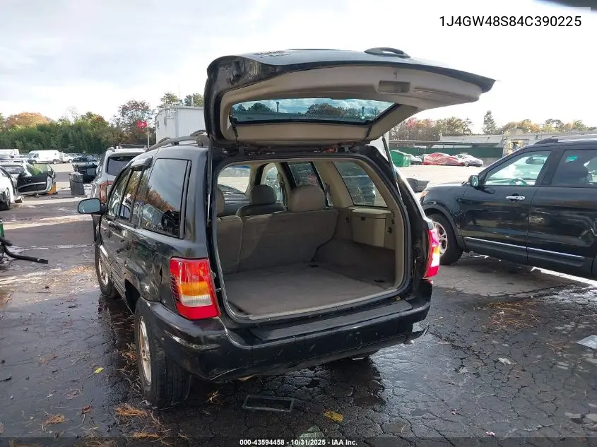 1J4GW48S84C390225 2004 Jeep Grand Cherokee Laredo