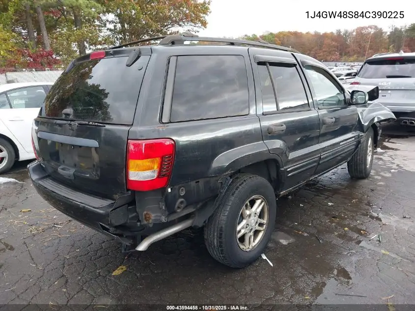 1J4GW48S84C390225 2004 Jeep Grand Cherokee Laredo