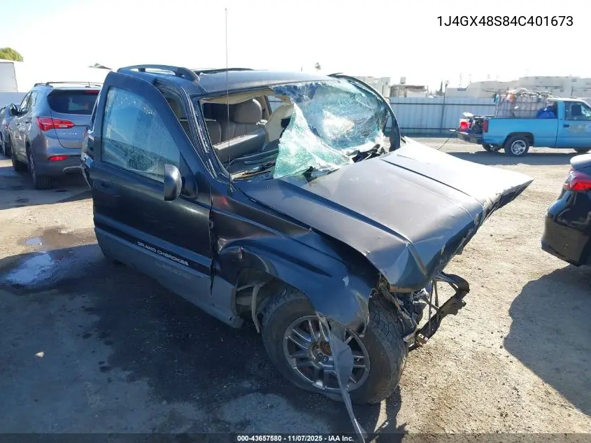 1J4GX48S84C401673 2004 Jeep Grand Cherokee Laredo