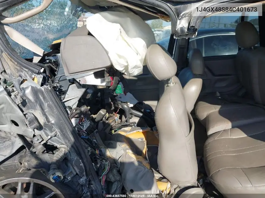 1J4GX48S84C401673 2004 Jeep Grand Cherokee Laredo