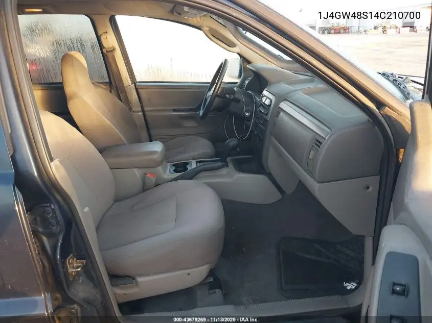 1J4GW48S14C210700 2004 Jeep Grand Cherokee Laredo