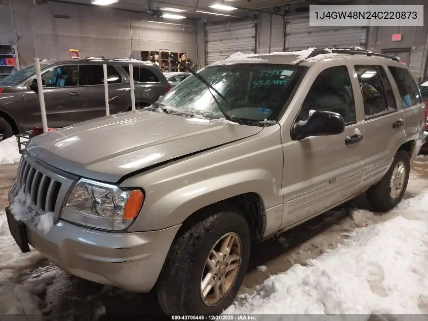 1J4GW48N24C220873 2004 Jeep Grand Cherokee Laredo