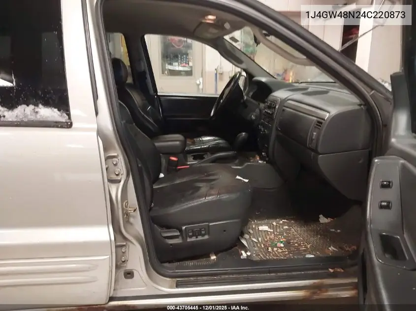 1J4GW48N24C220873 2004 Jeep Grand Cherokee Laredo