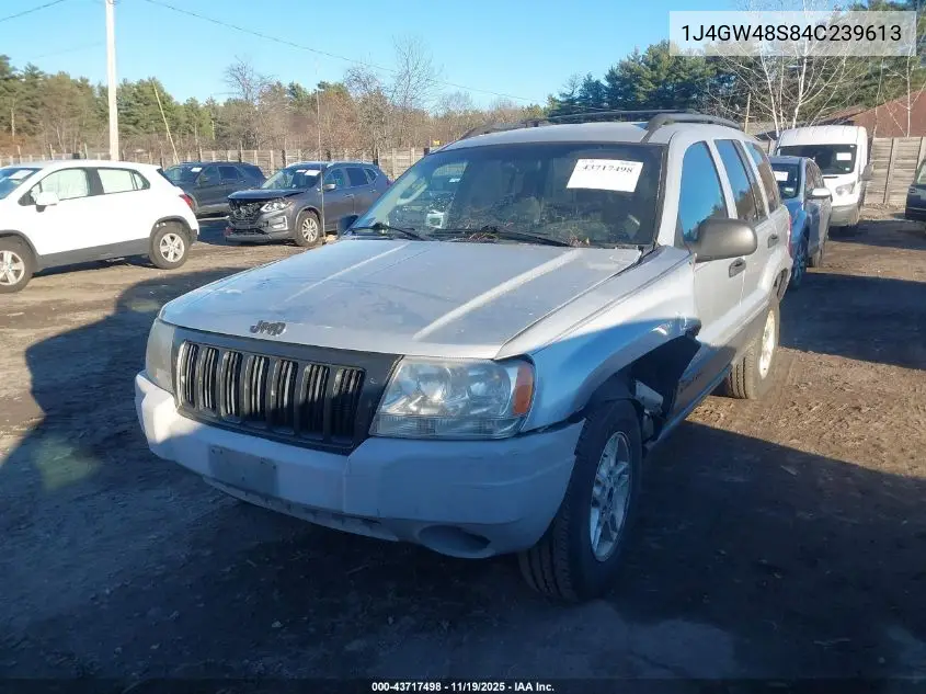 1J4GW48S84C239613 2004 Jeep Grand Cherokee Laredo