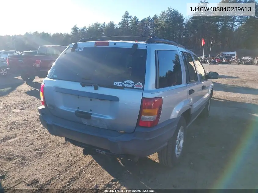 1J4GW48S84C239613 2004 Jeep Grand Cherokee Laredo